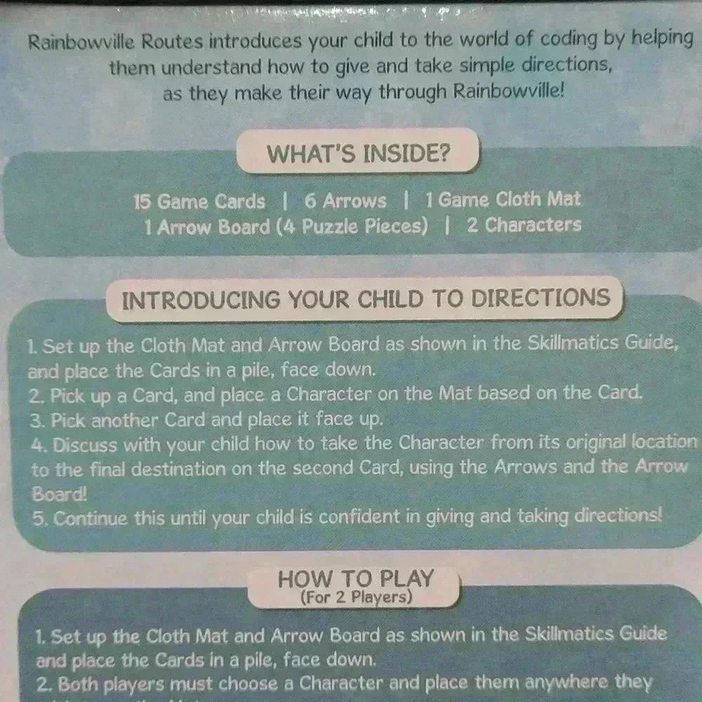 Skillmatics Rainbowville Routes Game - Picture 2 of 4